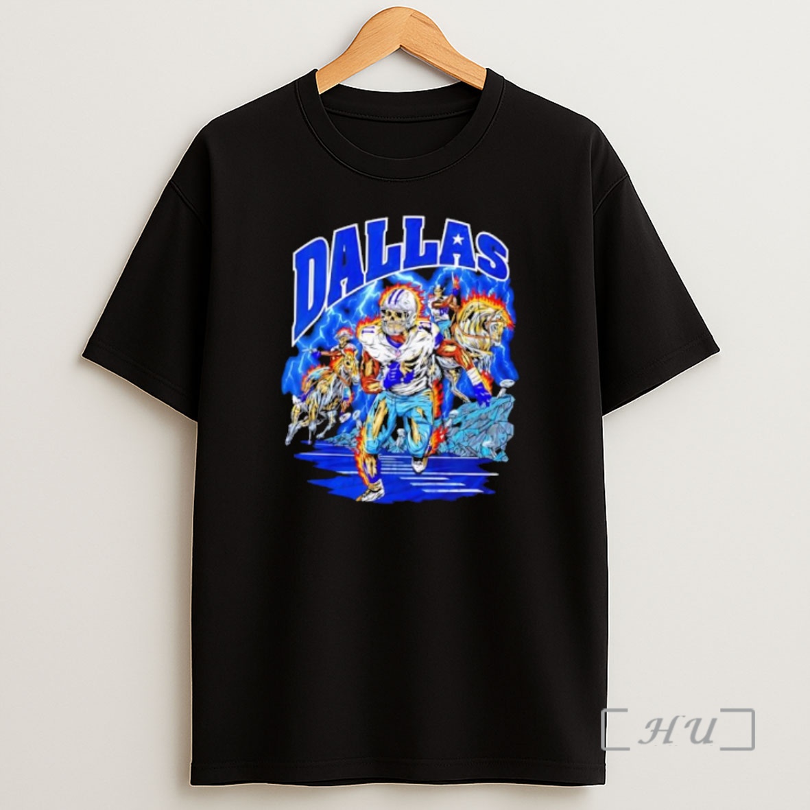 Officials Dallas Cowboys Micah Parsons 11 Skeleton Lightning Horses Shirt Sweatshirt Tee