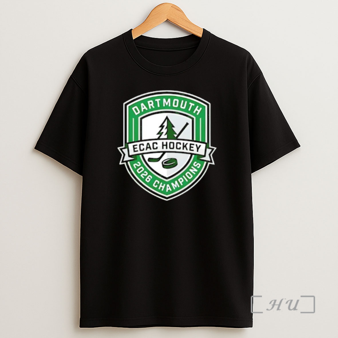Officials Dartmouth Big Green 2026 Ecac Hockey Champions Logo Shirt Sweatshirt Tee