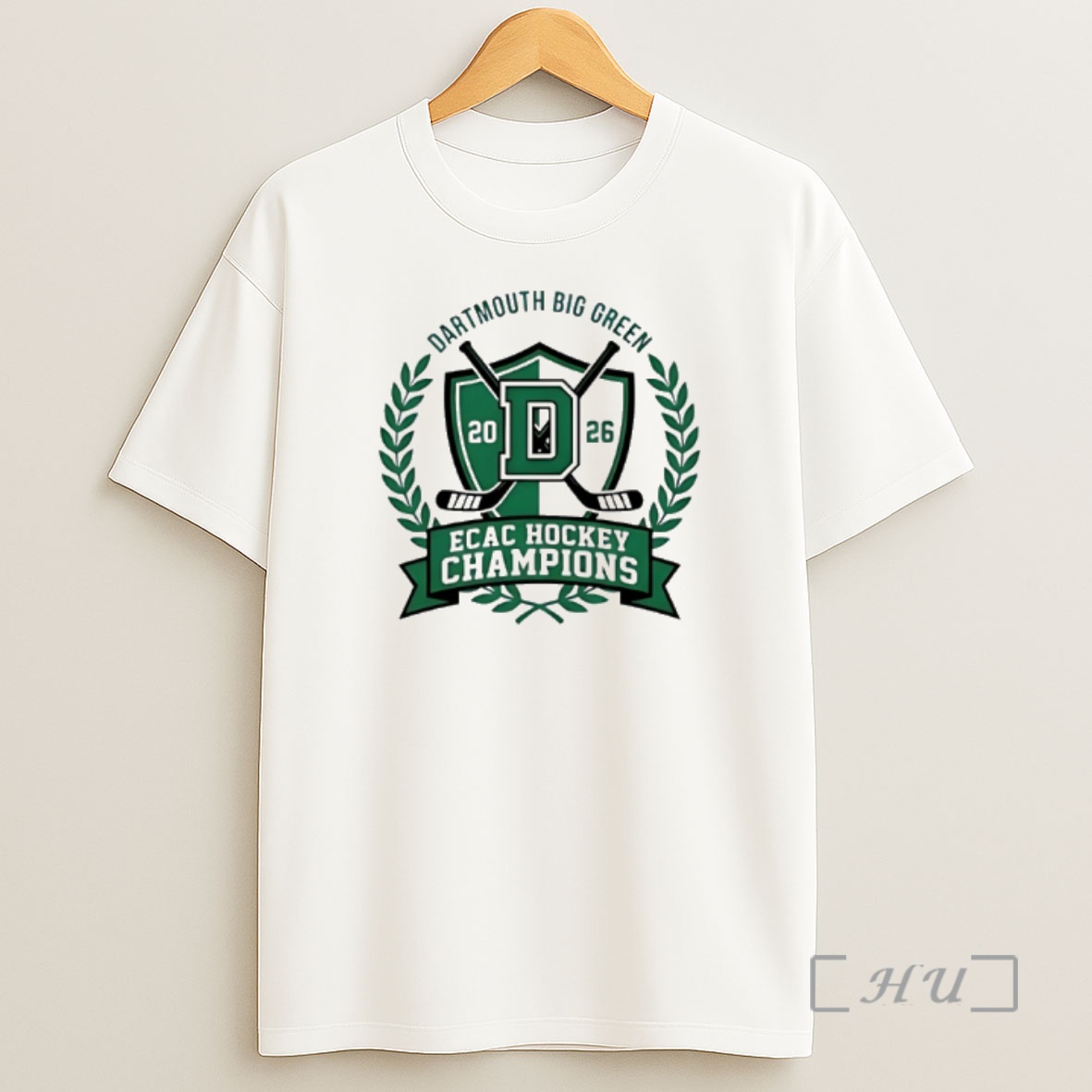 Officials Dartmouth Big Green Ecac Hockey Champions 2026 Shirt Sweatshirt Tee