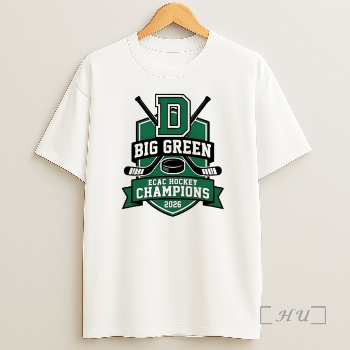 Officials Dartmouth Big Green Ecac Hockey Champions 2026 Classic Shirt Sweatshirt Tee