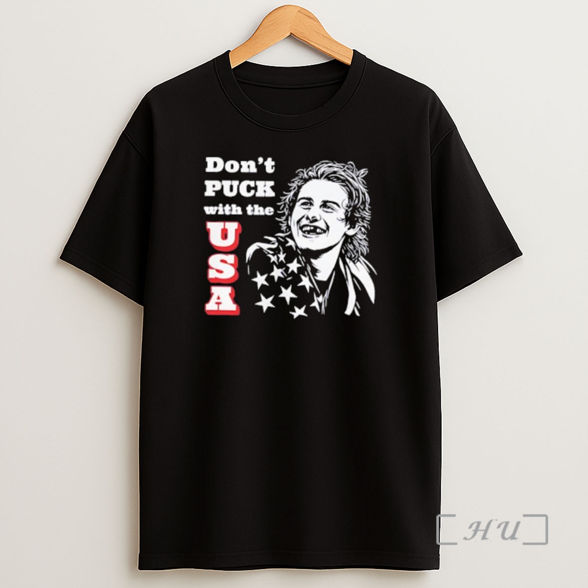 Officials Dont Puck With The Usa Hockey Player Smiles Shirt Sweatshirt Tee
