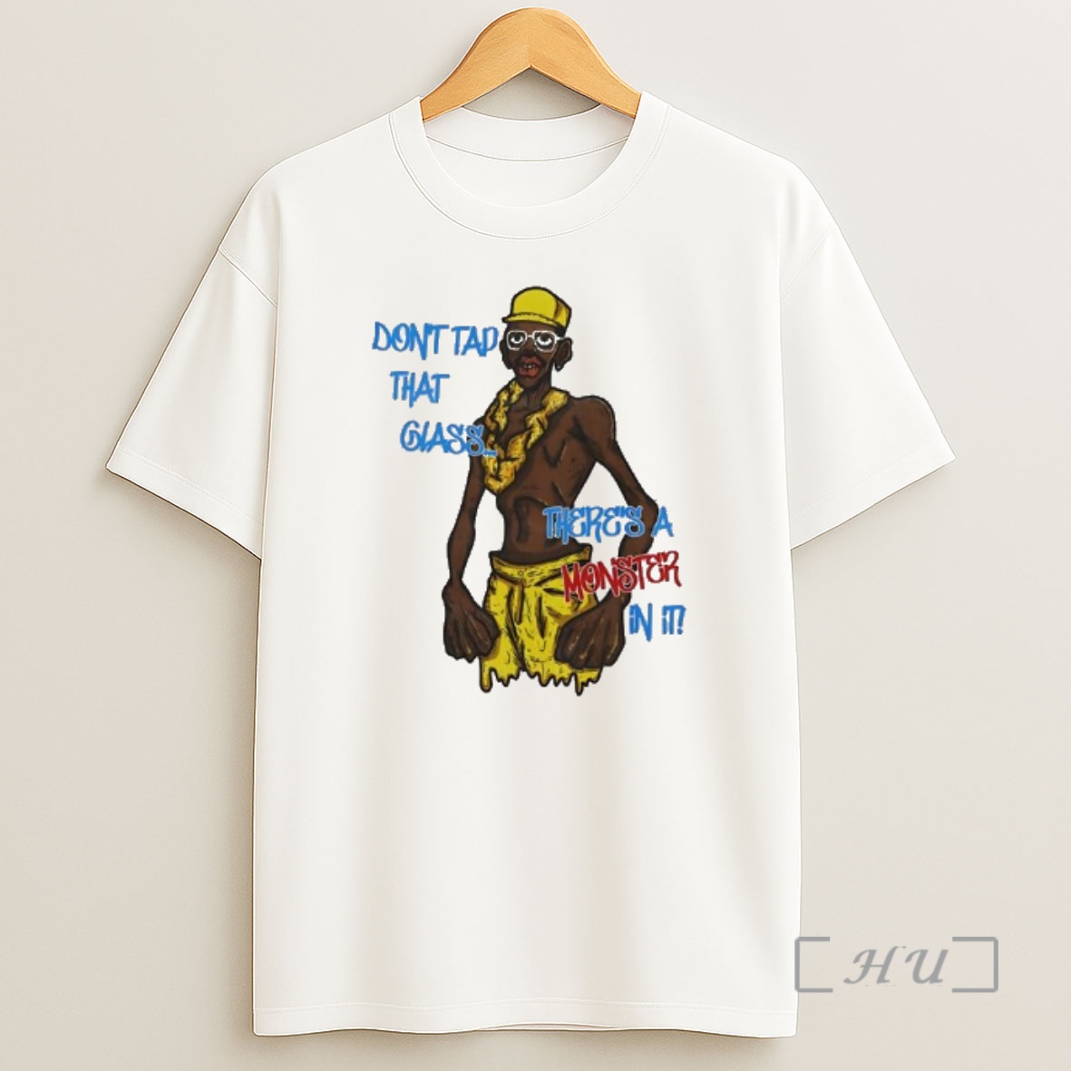 Officials Dont Tap That Glass Theres A Monster In It Shirt Sweatshirt Tee
