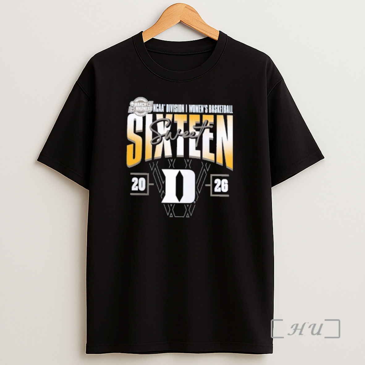 Officials Duke Blue Devils 2026 Ncaa Womens Basketball Tournament March Madness Sweet 16 Court Shot Shirt Sweatshirt Tee 1
