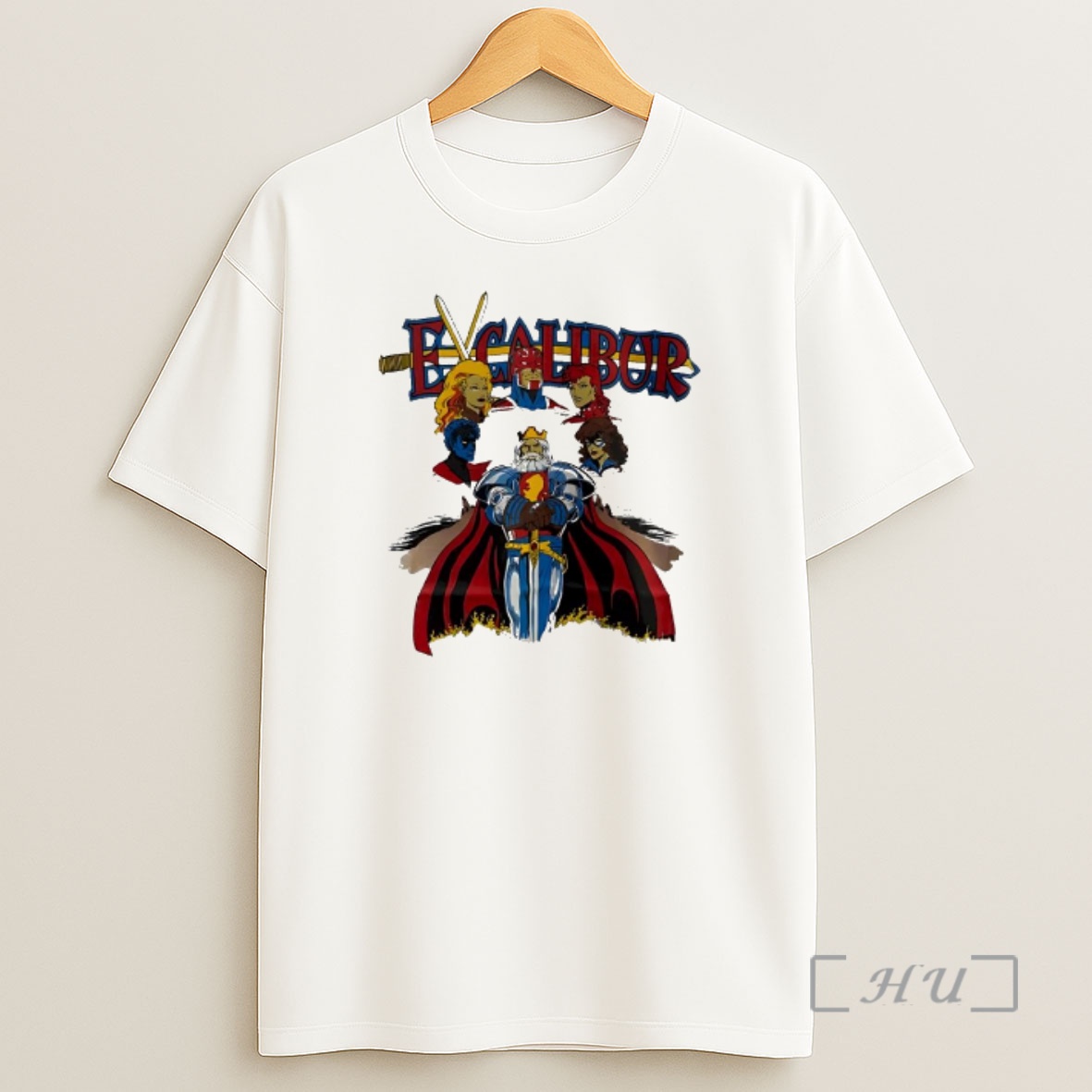 Officials Excalibur Marvel Comics Superhero Group King Arthur Sword Shirt Sweatshirt Tee