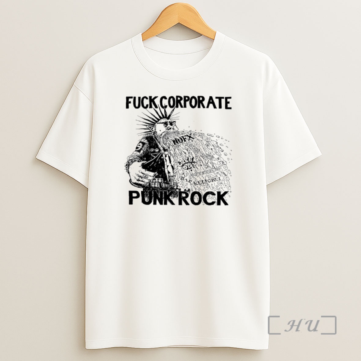 Officials Fuck Corporate Punk Rock Shirt Sweatshirt Tee