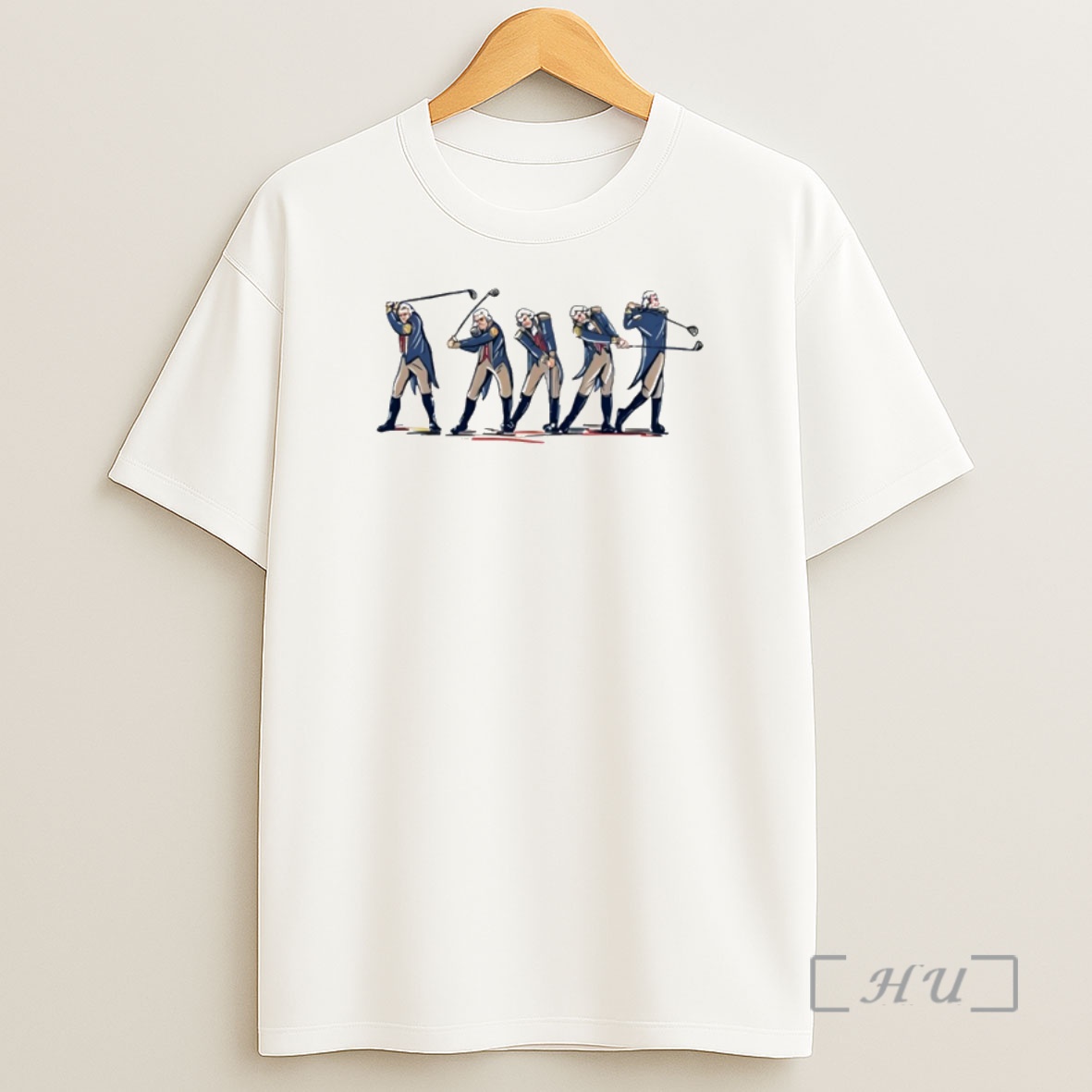 Officials George Washington Golf Swing Shirt Sweatshirt Tee
