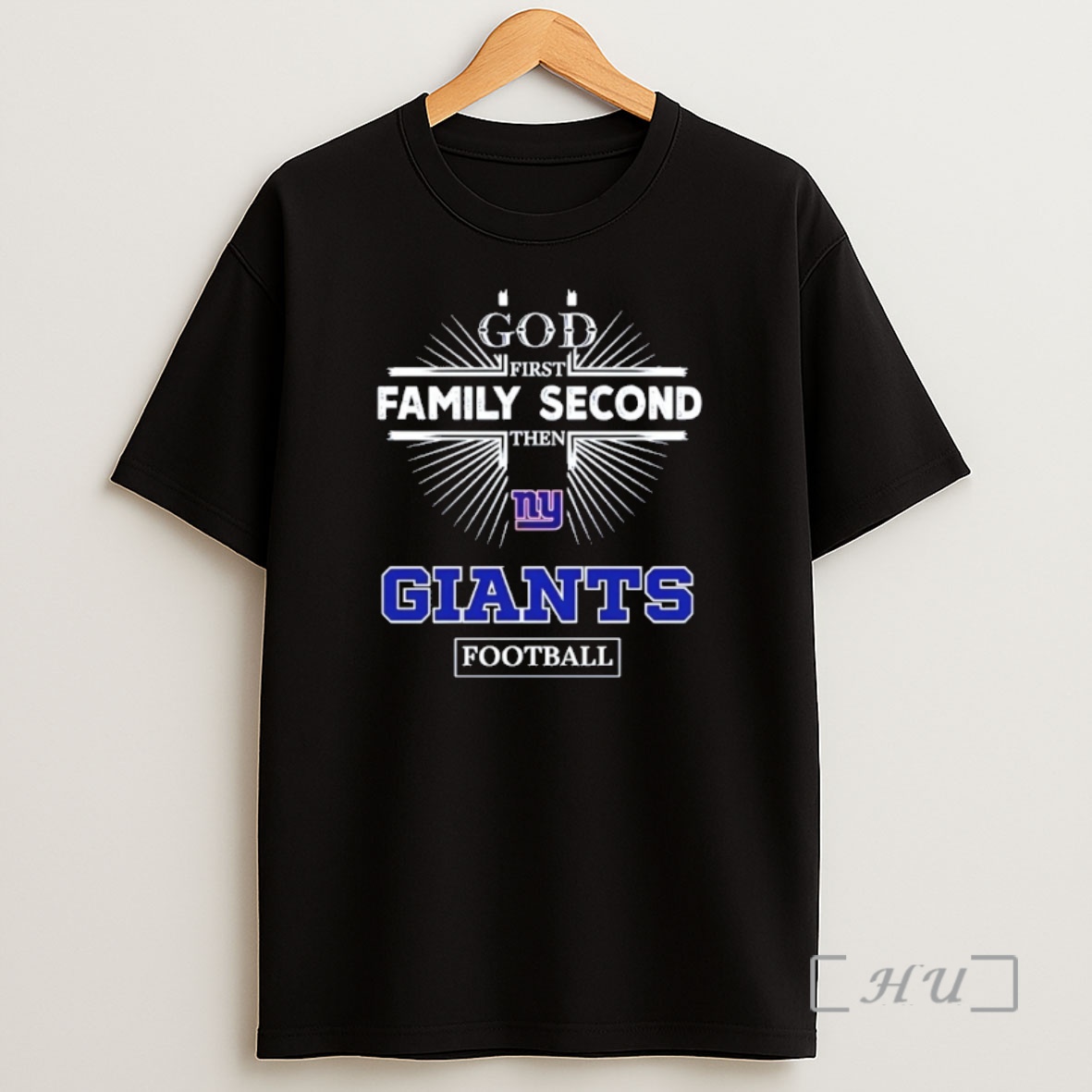 Officials God First Family Second Then New York Giants Football Shirt Sweatshirt Tee
