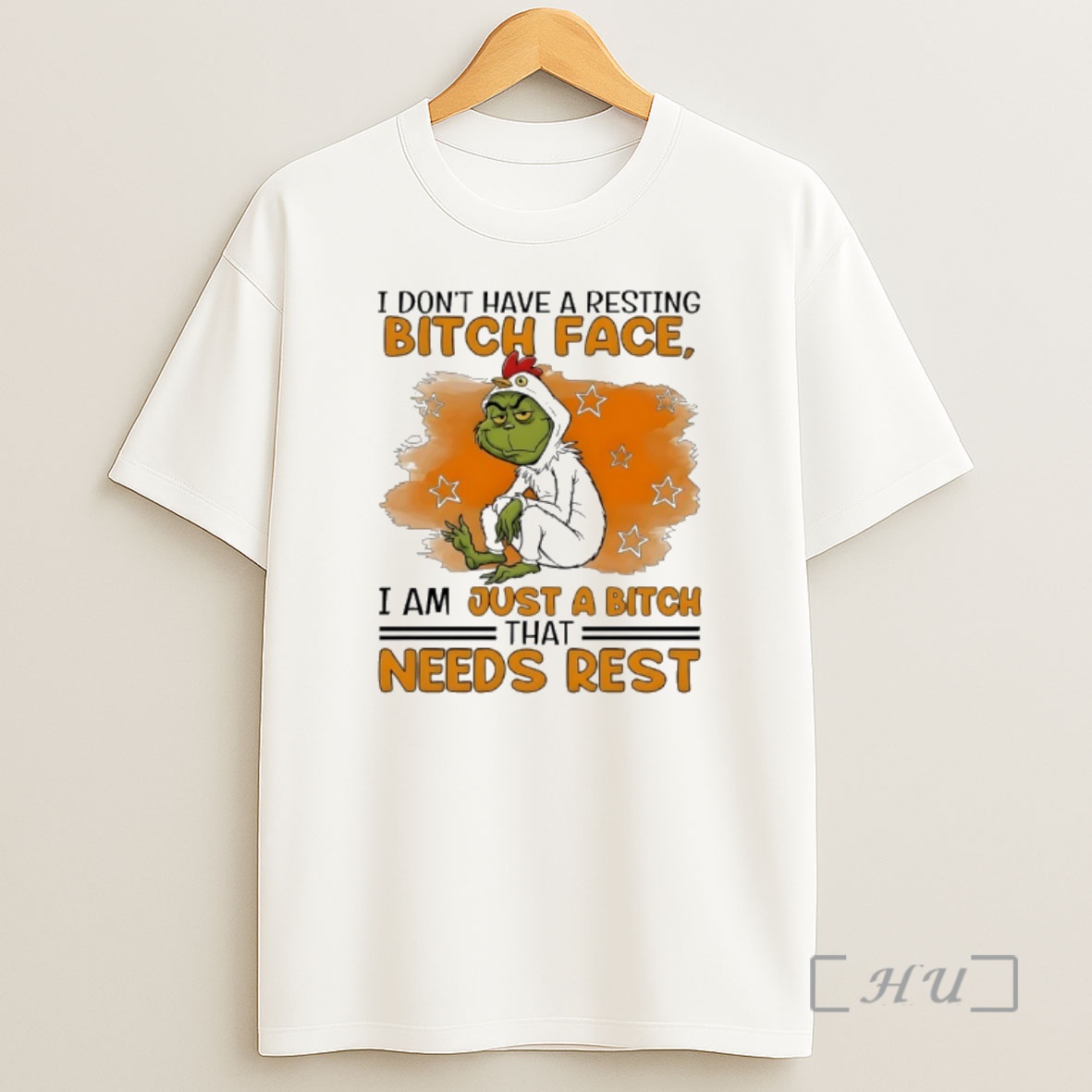 Officials Grinch I Dont Have A Resting Bitch Face I Am Just A Bitch Needs Rest Shirt Sweatshirt Tee