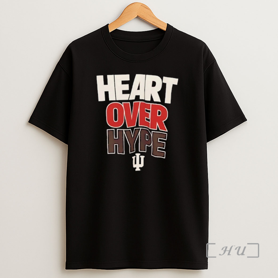 Officials Heart Over Hype Indiana Hoosier Shirt Sweatshirt Tee
