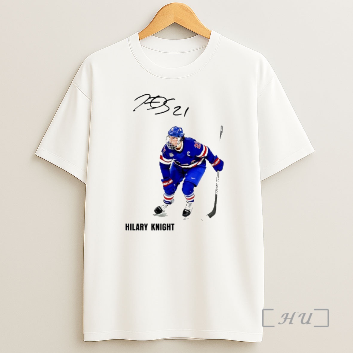 Officials Hilary Knight Team Usa 2026 Winter Olympics Gold Medal Autographed Shirt Sweatshirt Tee