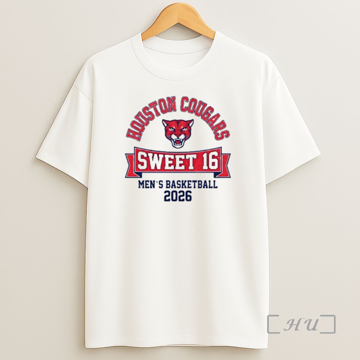 Officials Houston Cougars Sweet 16 2026 Mens March Madness Classic Shirt Sweatshirt Tee