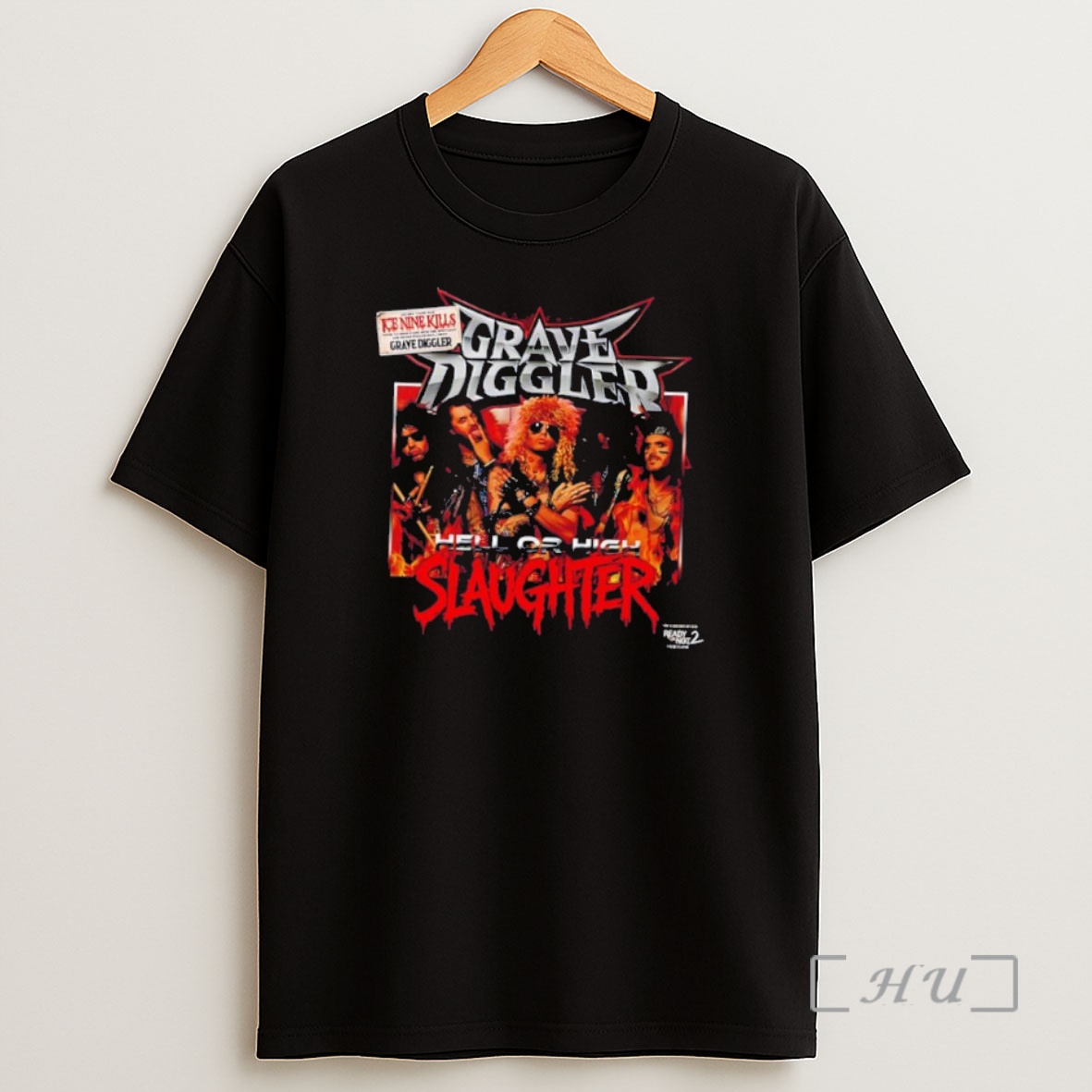 Officials Ice Nine Kills Grave Diggler Hell Or High Slaughter From Ready Or Not 2 Here I Come Shirt Sweatshirt Tee