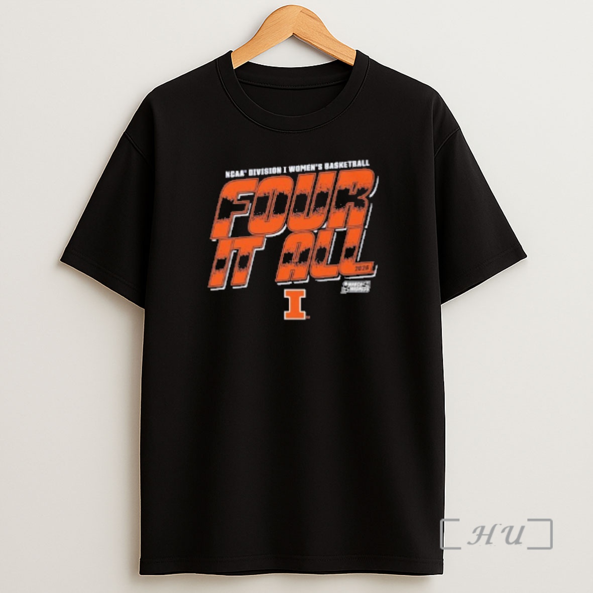 Officials Illinois Fighting Illini 2026 Ncaa Division I Womens Basketball Four It All Shirt Sweatshirt Tee