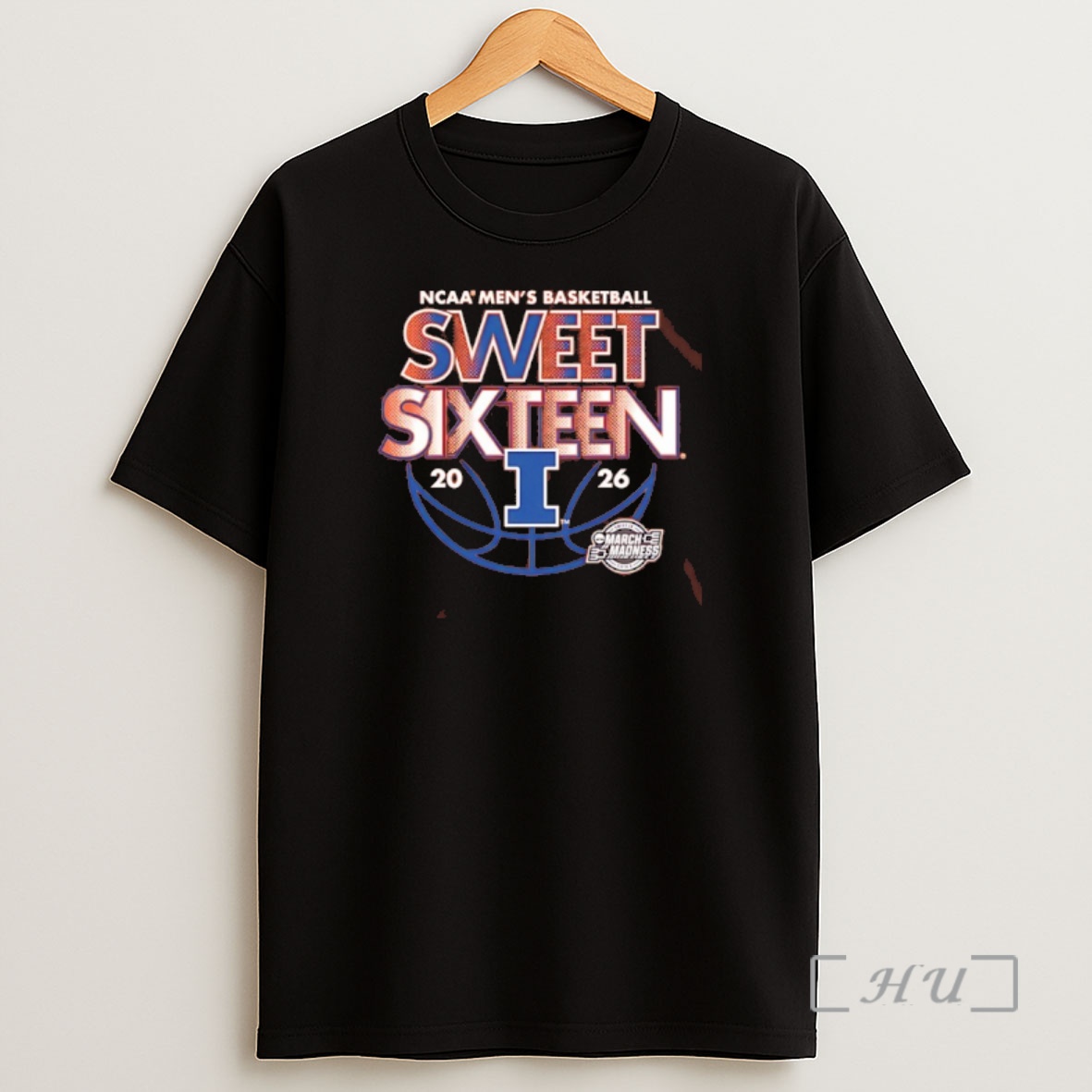 Officials Illinois Mens Basketball 2026 Ncaa March Madness Sweet Sixteen Shirt Sweatshirt Tee