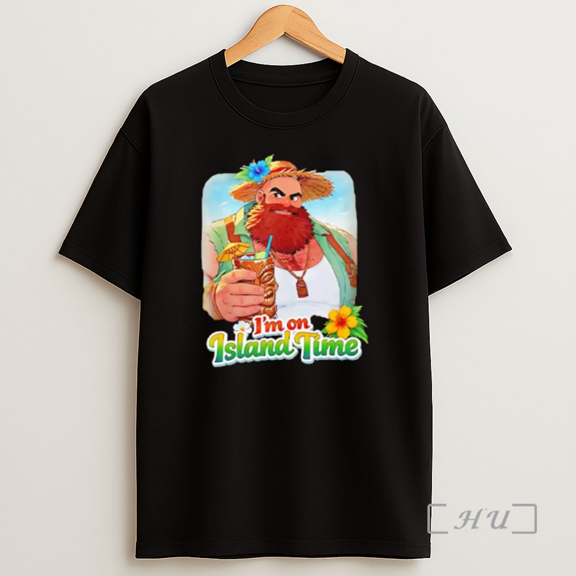 Officials Im On Island Time Cartoon Shirt Sweatshirt Tee