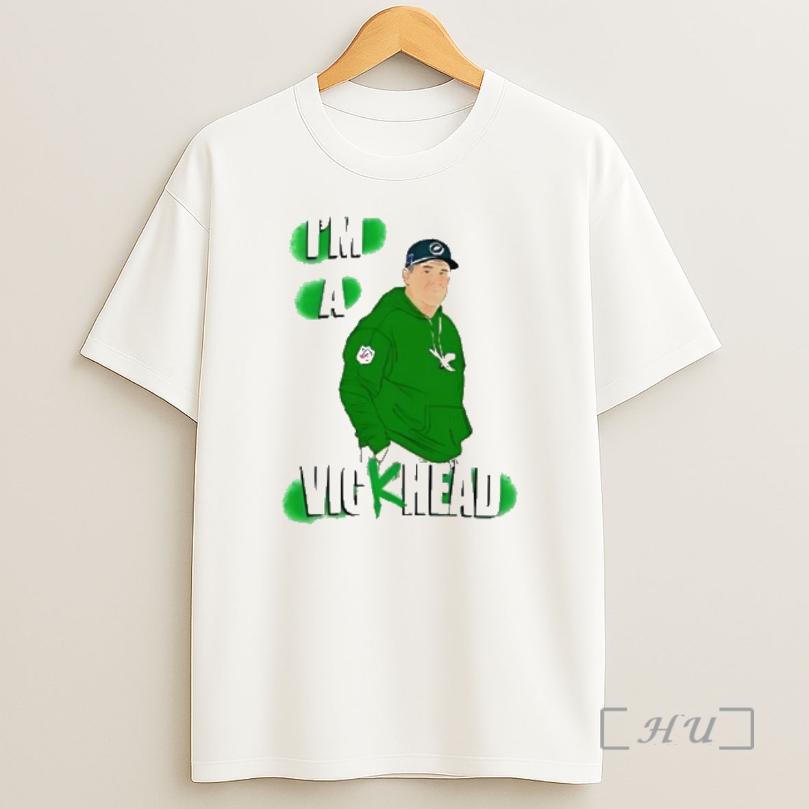 Officials Im A Vic Head Philadelphia Eagles Fan Shirt Sweatshirt Tee
