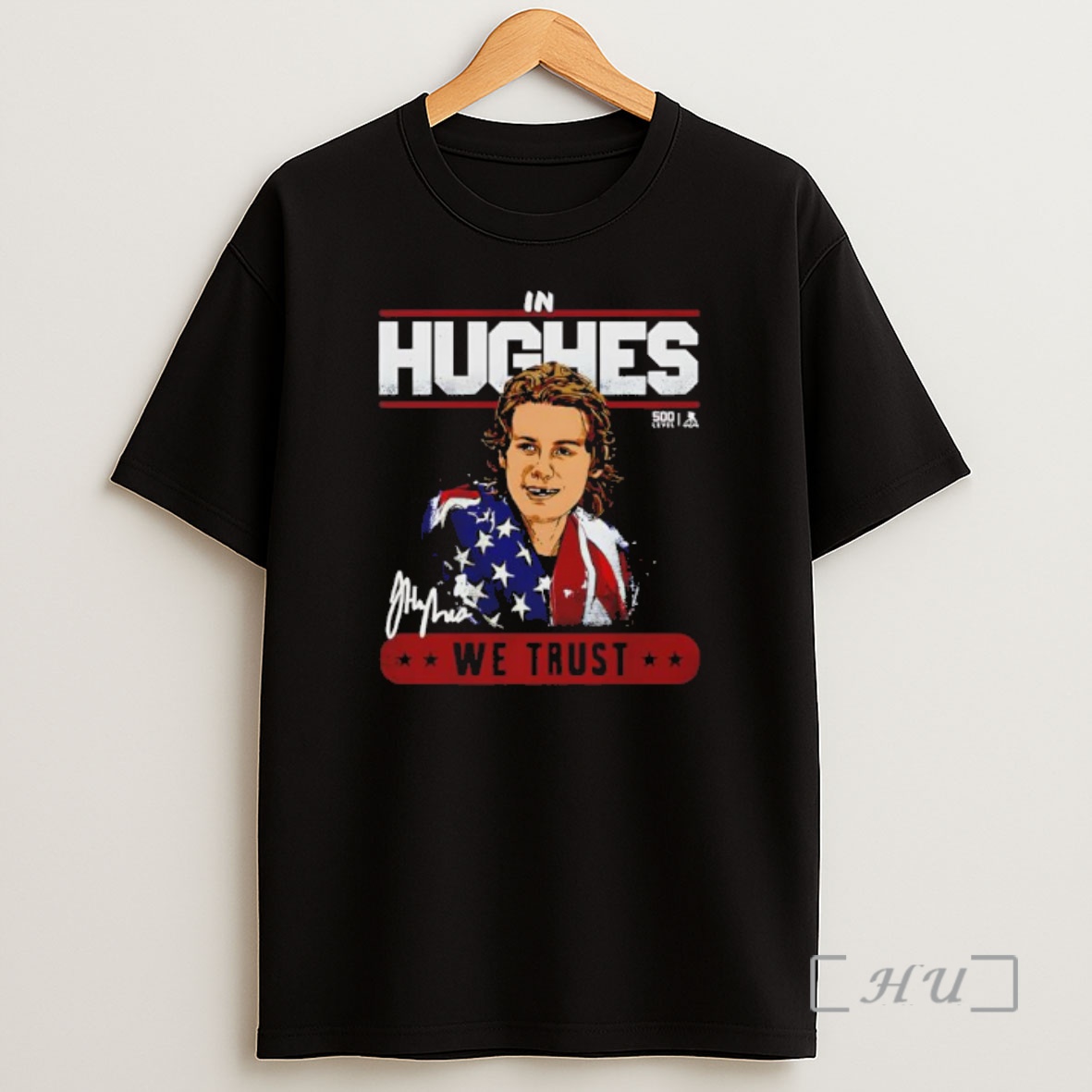Officials In Jack Hughes New Jersey Usa We Trust Shirt Sweatshirt Tee