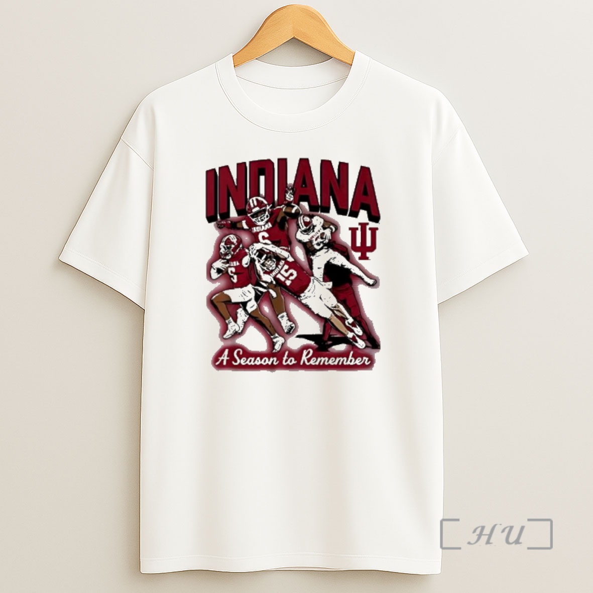 Officials Indiana Hoosiers Football A Season To Remember Players Graphic Shirt Sweatshirt Tee