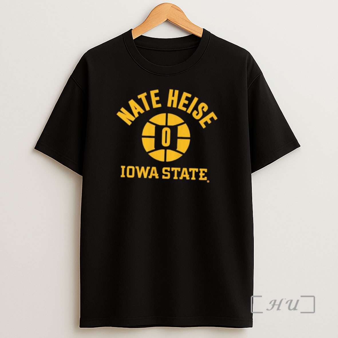 Officials Iowa State Basketball Nate Heise Name Number Ball Shirt Sweatshirt Tee