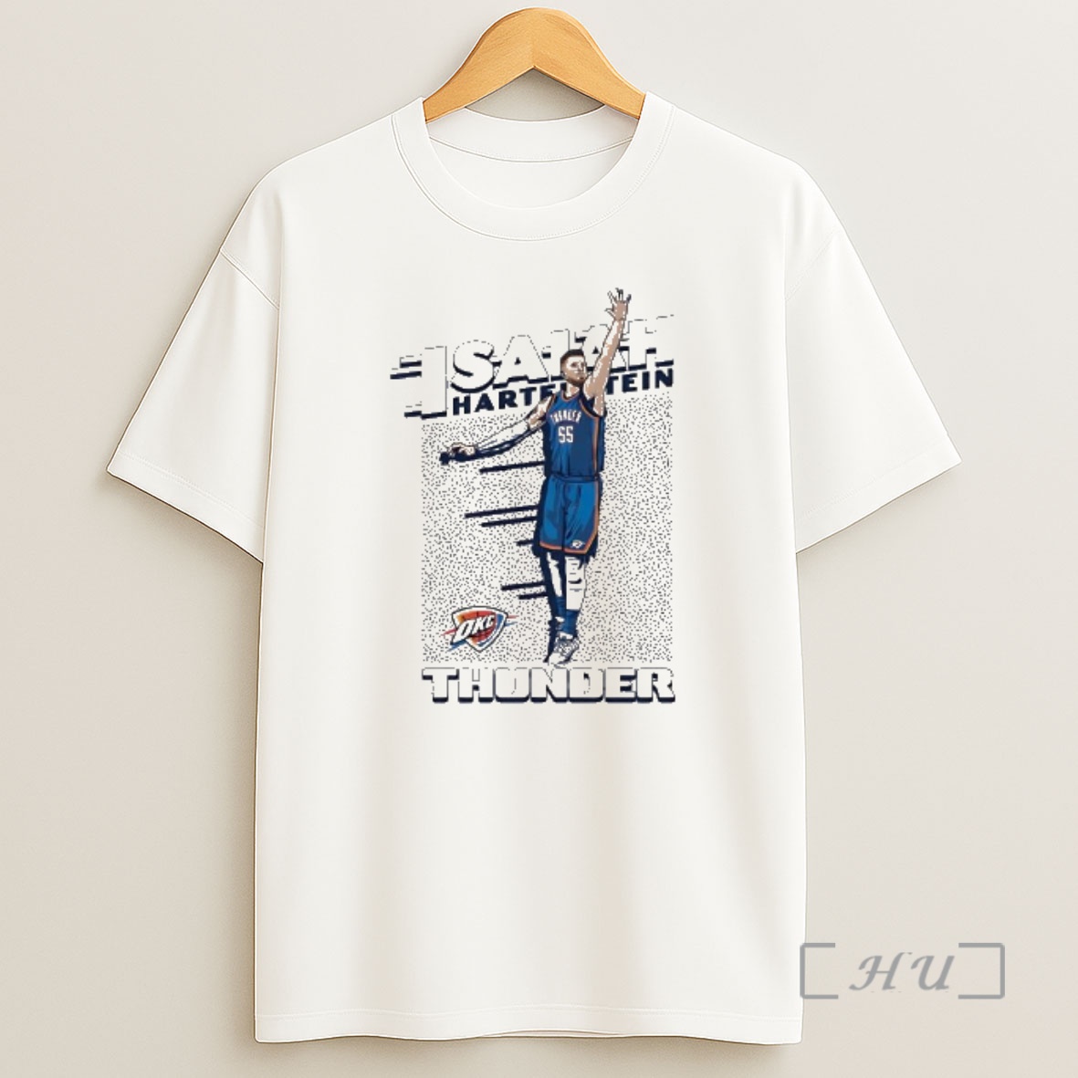 Officials Isaiah Hartenstein Oklahoma City Thunder Basketball Player Action Graphic Shirt Sweatshirt Tee