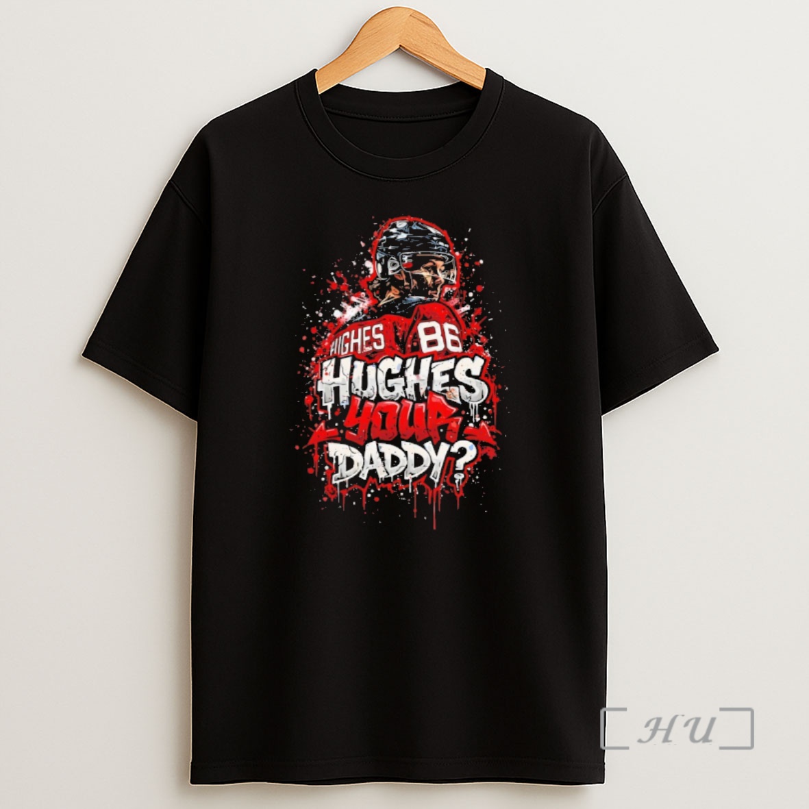 Officials Jack Hughes New Jersey Devils Nhl Hockey Hughes Your Daddy Graffiti Shirt Sweatshirt Tee