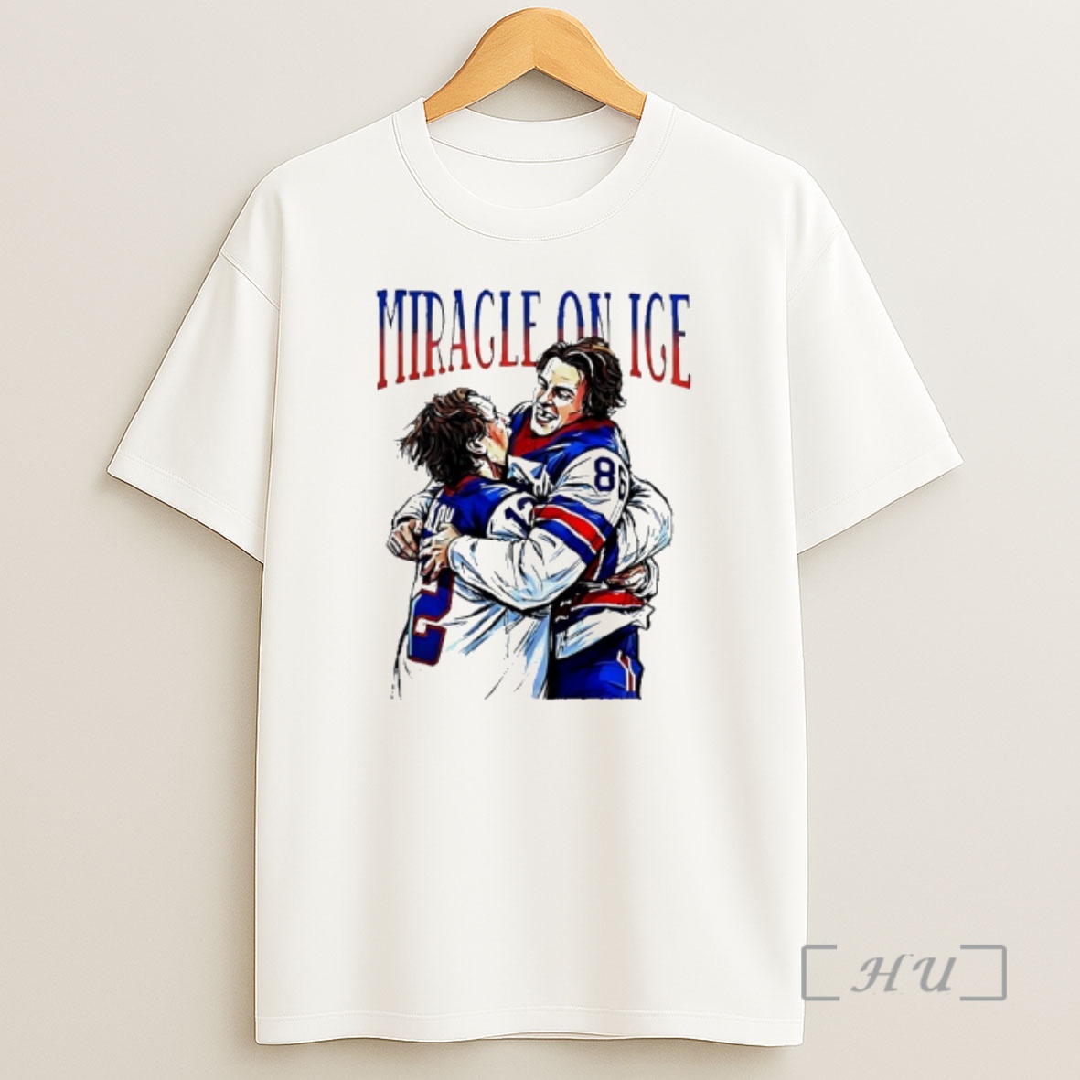 Officials Jack Hughes Hug Quinn Hughes Miracle On Ice Usa Olympic Shirt Sweatshirt Tee