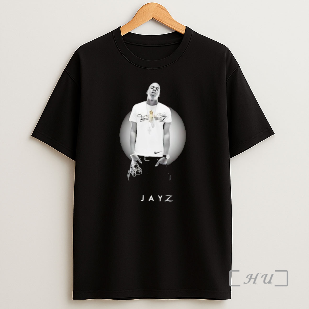 Officials Jay Z Black And White Portrait Toukaine Thug Shirt Sweatshirt Tee