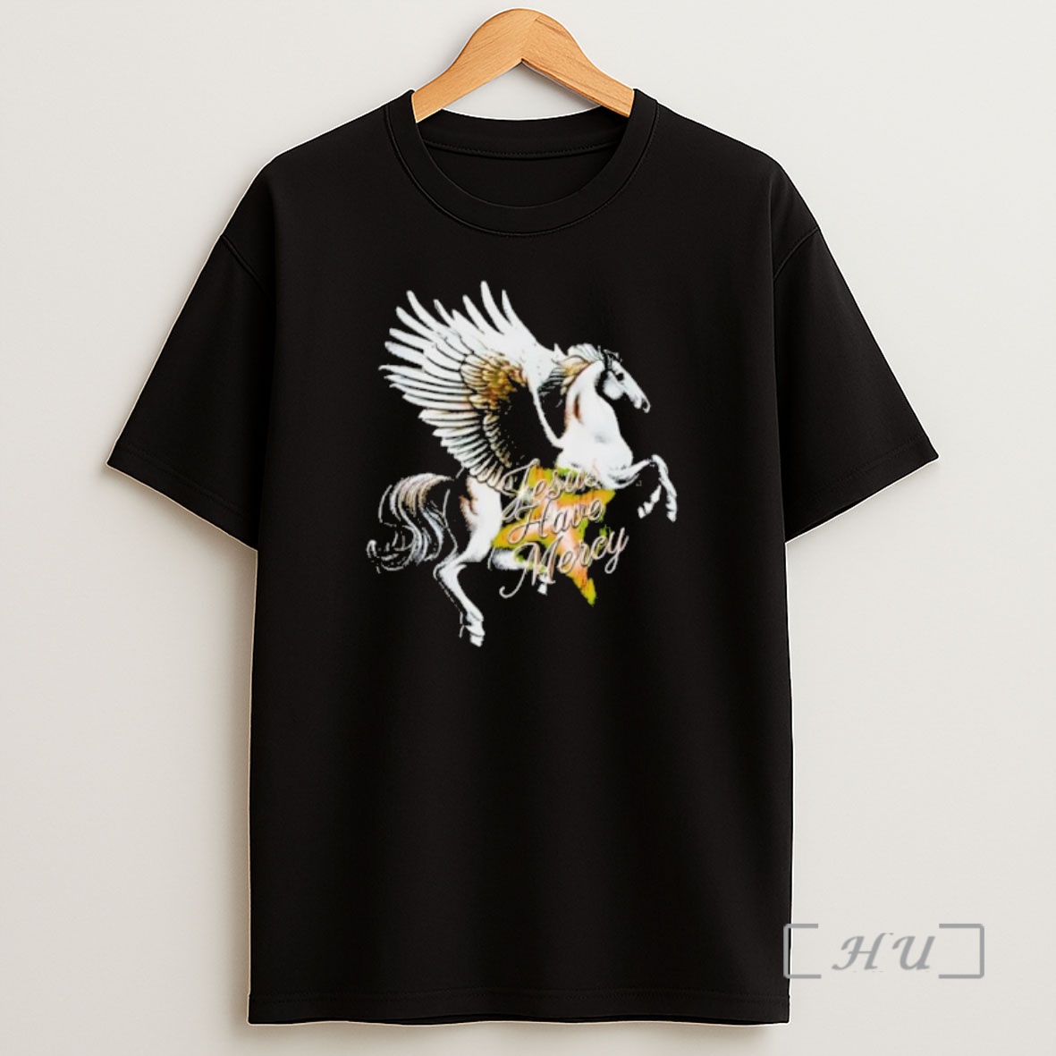 Officials Jesus Have Mercy Winged Pegasus Horse Religious Graphic Shirt Sweatshirt Tee