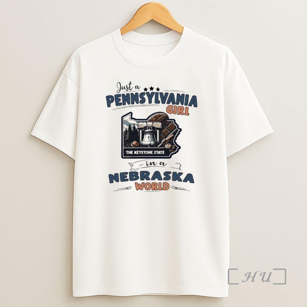 Officials Just A Pennsylvania Girl In A Nebraska World Shirt Sweatshirt Tee