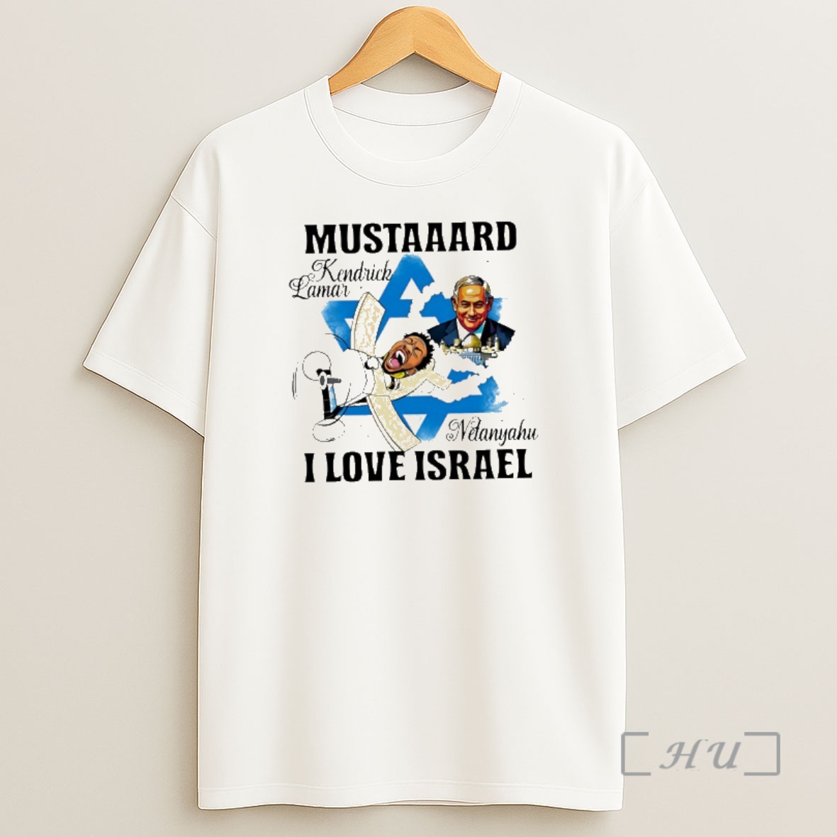 Officials Kendrick Lamar Mustard I Love Netanyahu Israel Meme Shirt Sweatshirt Tee