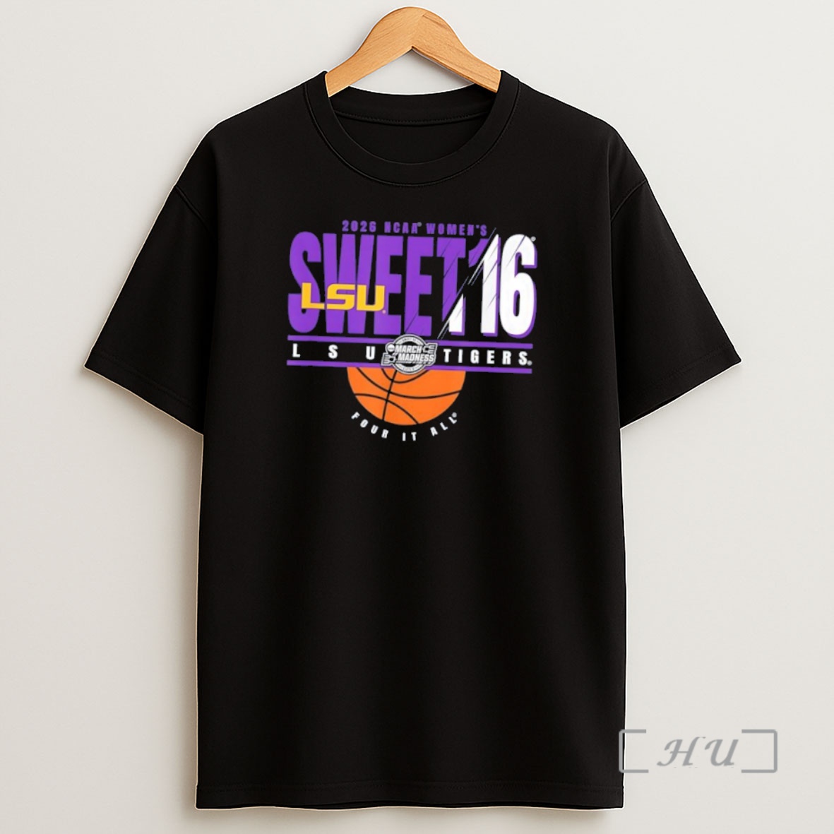 Officials Lsu Tigers Sweet 16 2026 Ncaa Womens March Madness Shirt Sweatshirt Tee