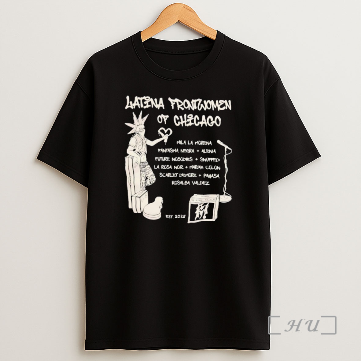 Officials Latina Frontwomen Of Chicago Mila La Morena Musical Showcase Event Shirt Sweatshirt Tee