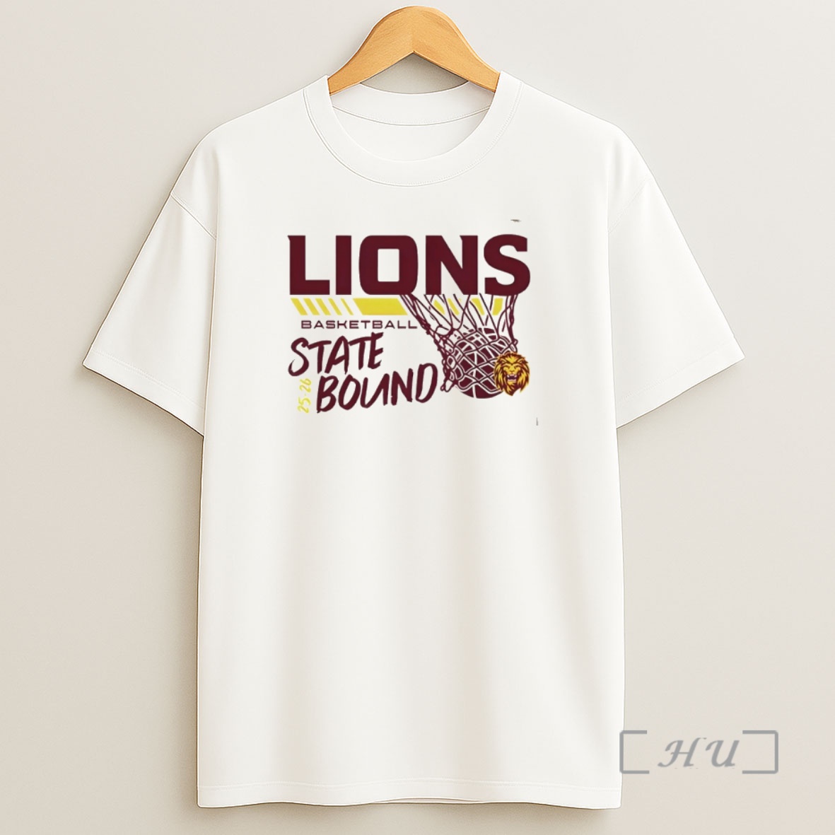 Officials Lions Basketball State Bound 25 26 Logo Shirt Sweatshirt Tee