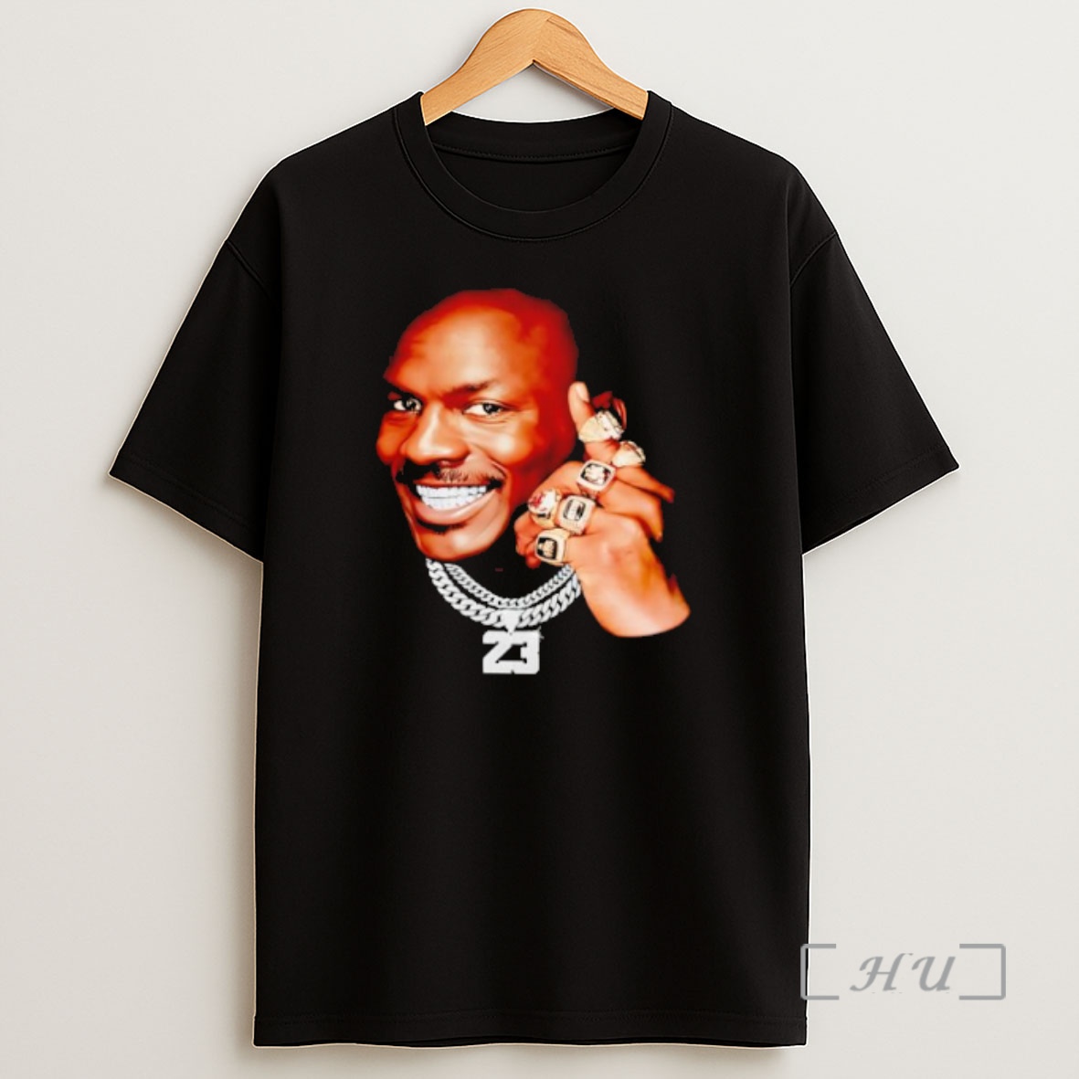 Officials Michael Jordan Jumpman 23 Diamond Chain Champion Rings Shirt Sweatshirt Tee