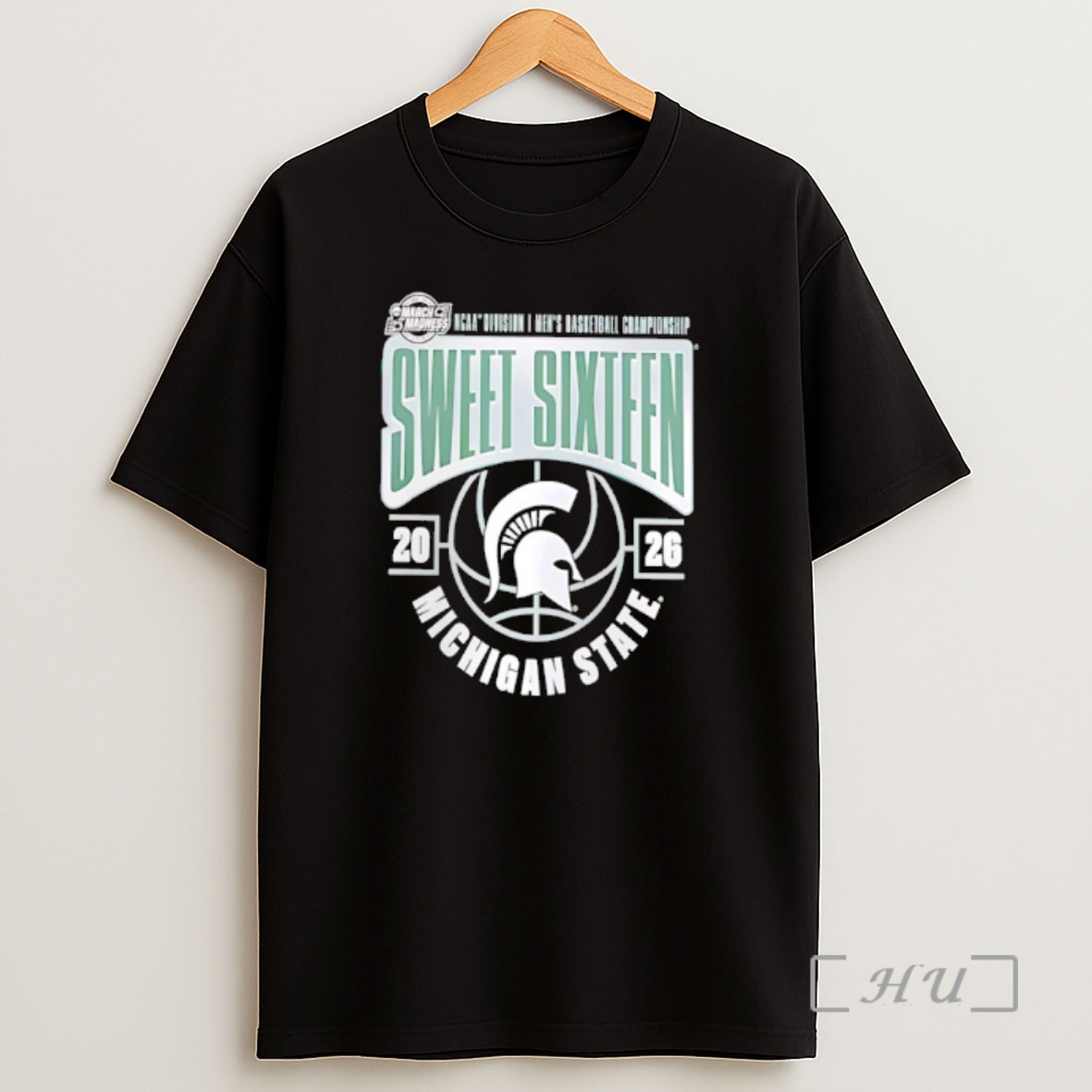 Officials Michigan State Spartans 2026 Ncaa Mens Basketball Tournament March Madness Sweet 16 Logo Shirt Sweatshirt Tee