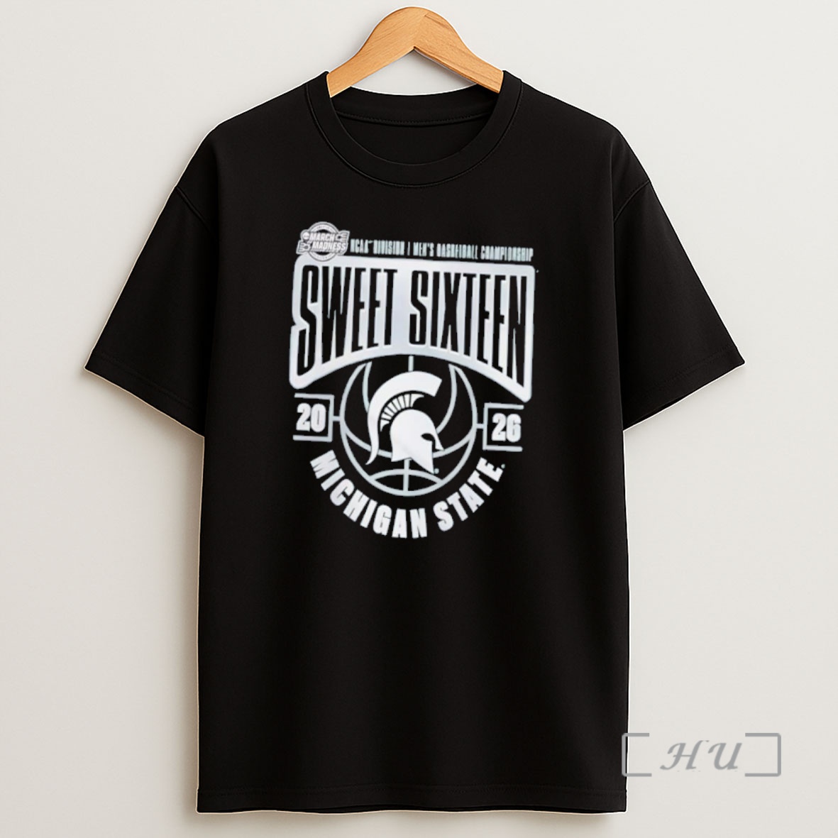 Officials Michigan State Spartans Mens Basketball 2026 Ncaa March Madness Logo Shirt Sweatshirt Tee