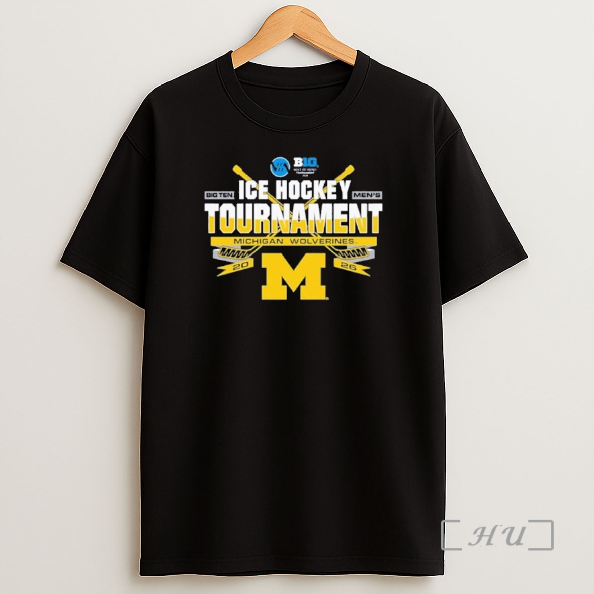 Officials Michigan Wolverines 2026 Big Ten Hockey Championship Participant Shirt Sweatshirt Tee