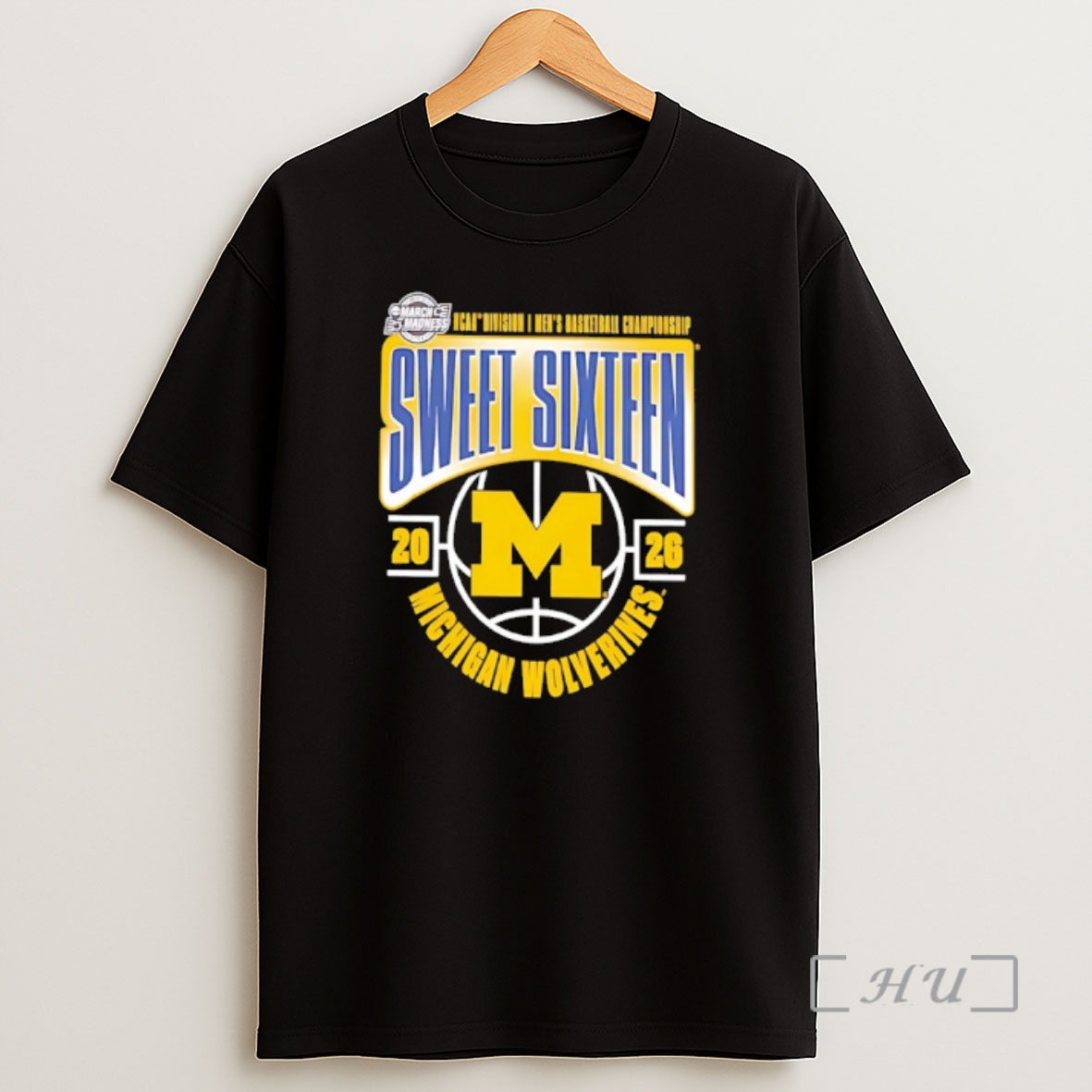 Officials Michigan Wolverines 2026 Ncaa Mens Basketball Tournament March Madness Sweet 16 Logo Shirt Sweatshirt Tee