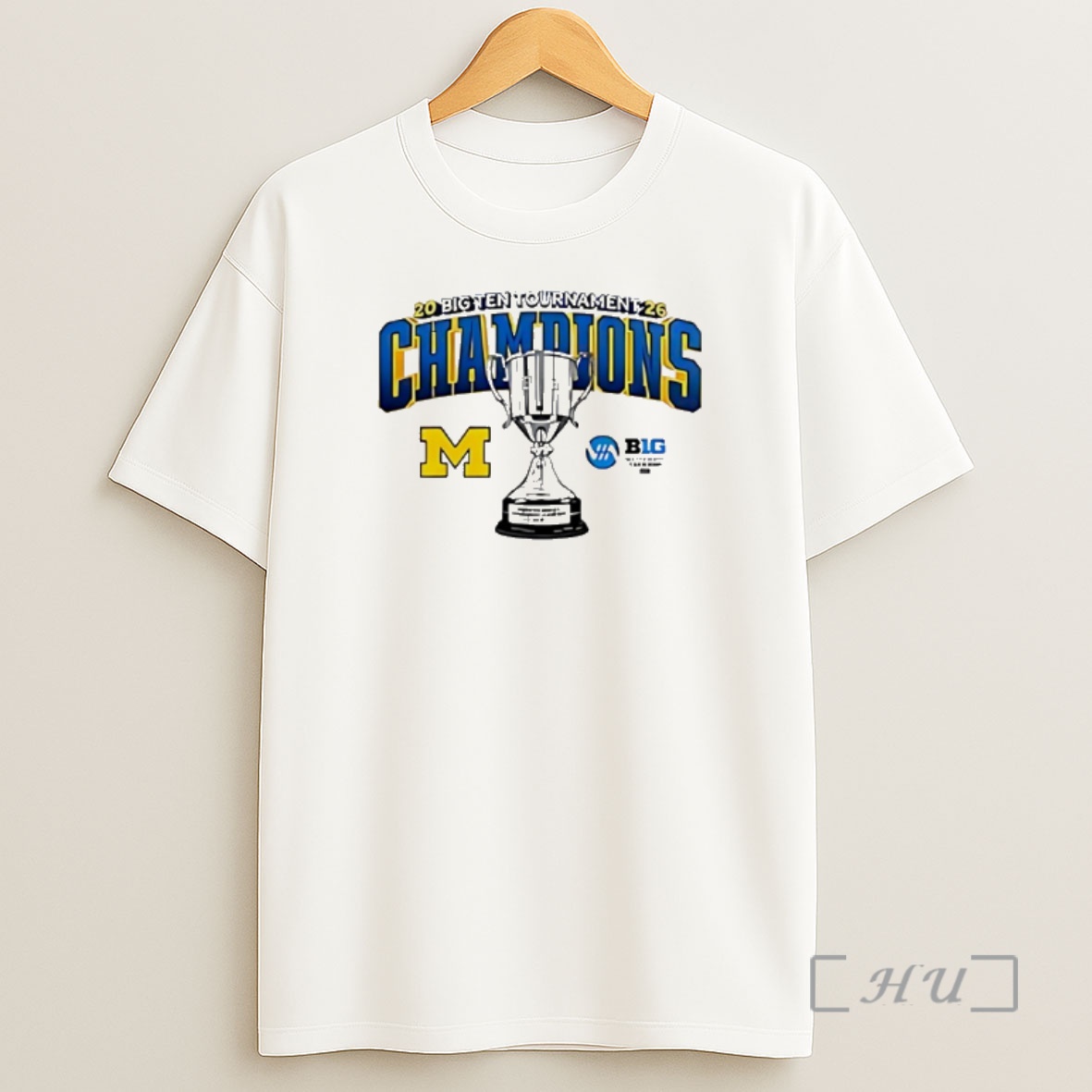 Officials Michigan Wolverines Hockey 2026 Big Ten Tournament Champions Shirt Sweatshirt Tee