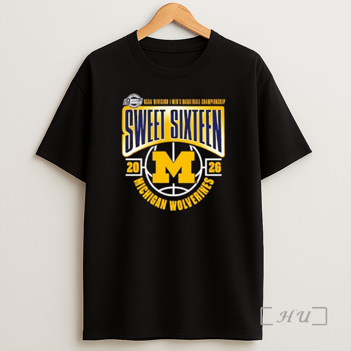 Officials Michigan Wolverines Mens Basketball 2026 March Madness Sweet 16 Shirt Sweatshirt Tee