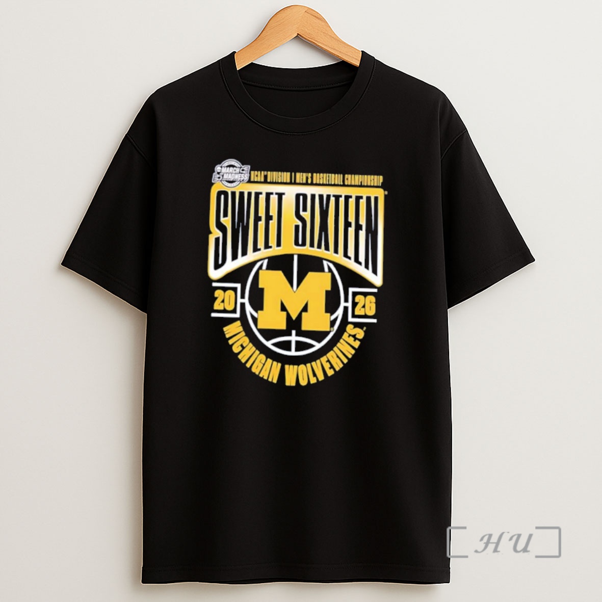 Officials Michigan Wolverines Mens Basketball 2026 Ncaa March Madness Logo Shirt Sweatshirt Tee