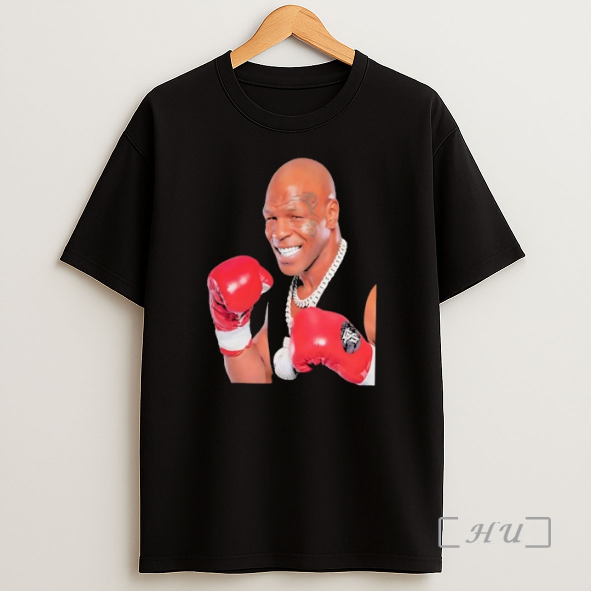 Officials Mike Tyson Iron Mike Boxing Gloves Diamond Chain Shirt Sweatshirt Tee