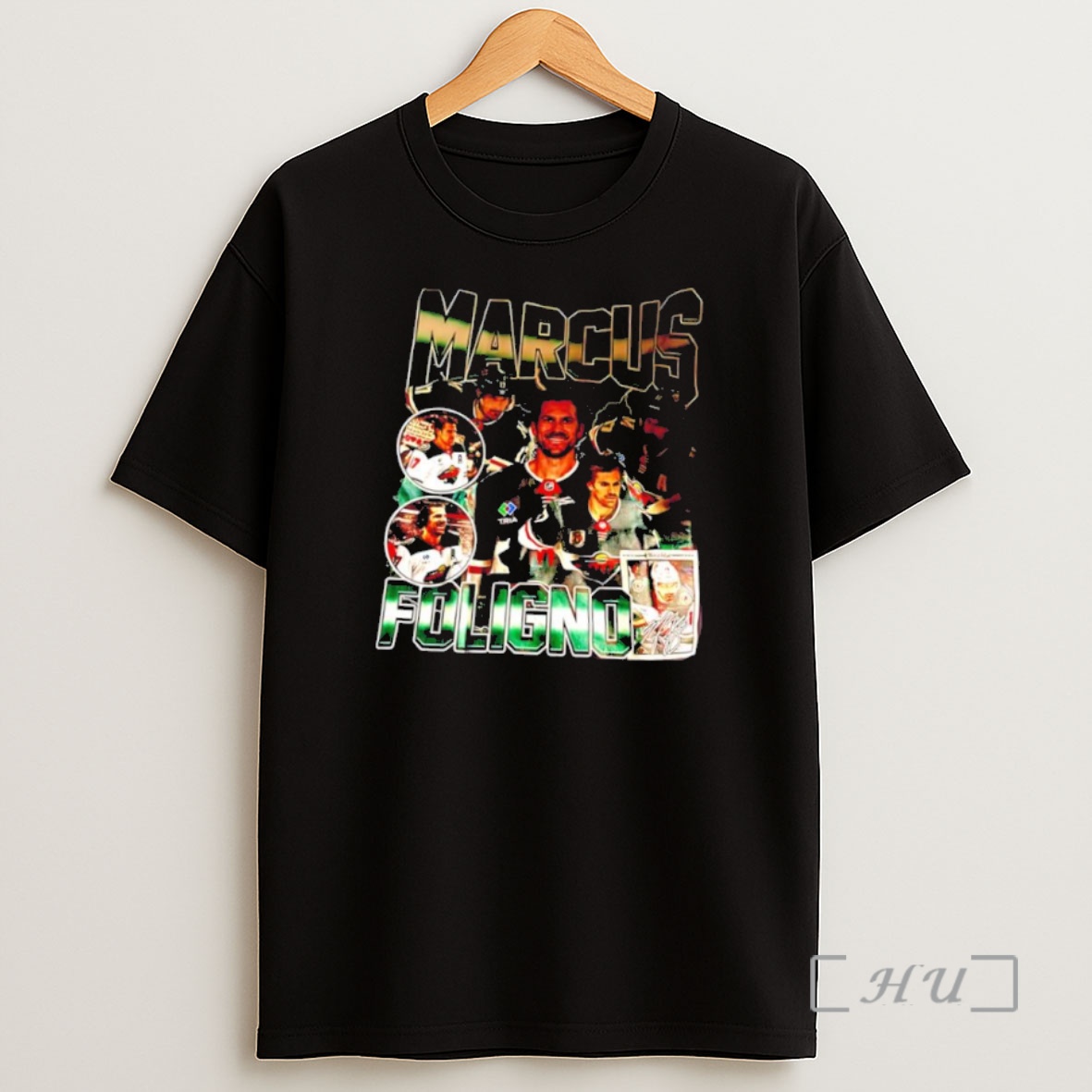 Officials Minnesota Wild Player Marcus Foligno Signature Shirt Sweatshirt Tee