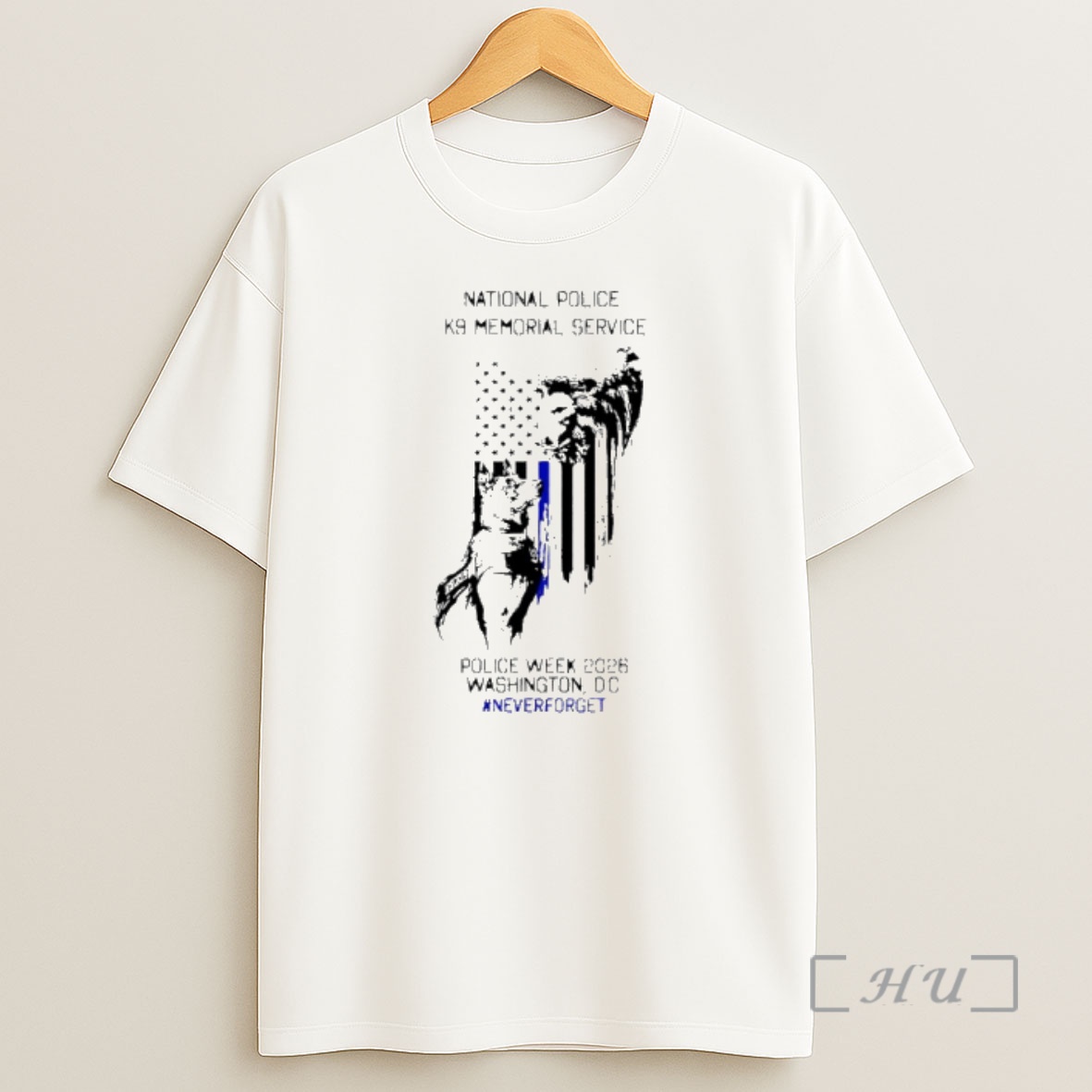 Officials National Police K9 Memorial Service Police Week 2026 Washington D Shirt Sweatshirt Tee