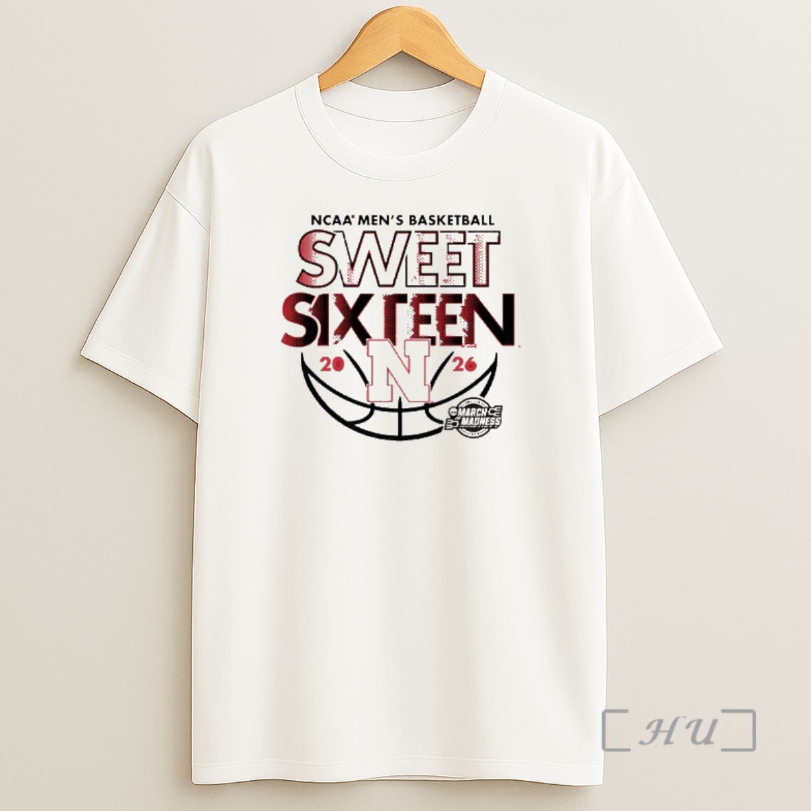 Officials Nebraska Mens Basketball 2026 Ncaa March Madness Sweet Sixteen Shirt Sweatshirt Tee