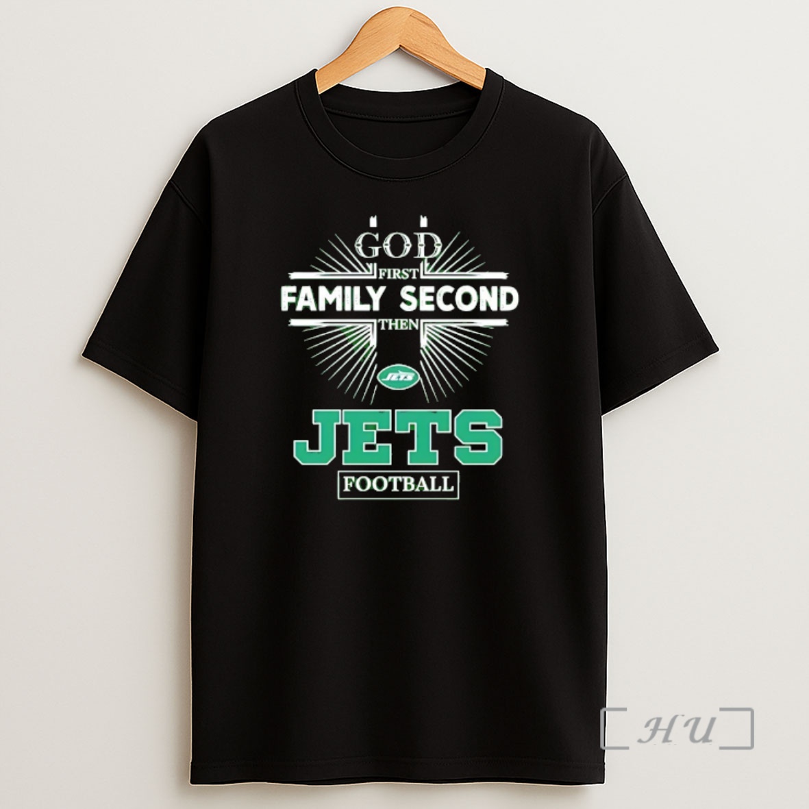 Officials New York Jets God First Family Second Then Jets Football Shirt Sweatshirt Tee