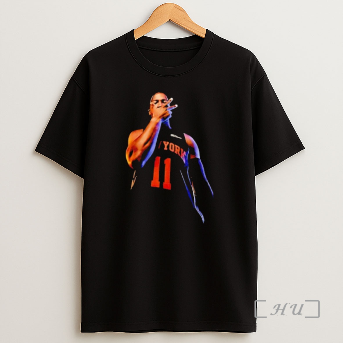 Officials New York Knicks Jalen Brunson Number 11 Salute Shirt Sweatshirt Tee