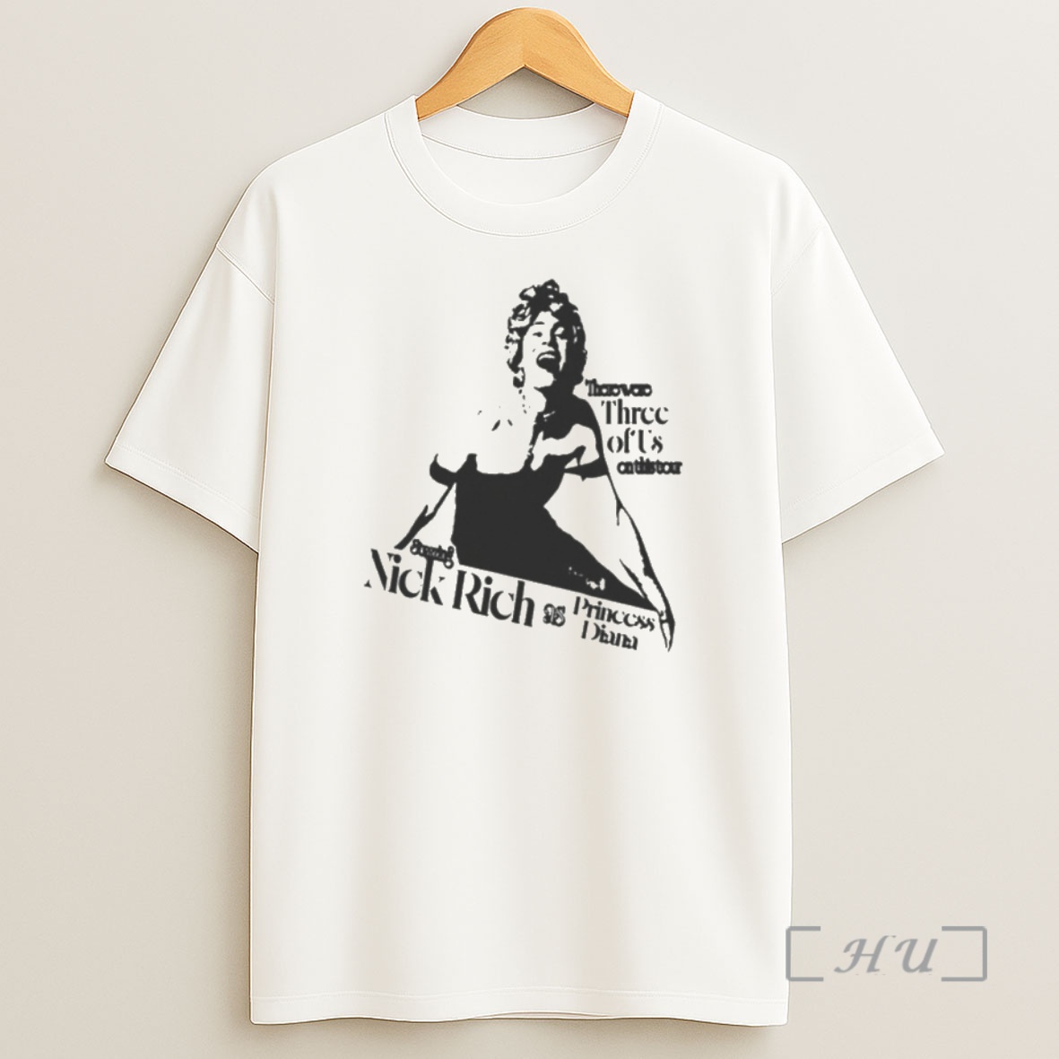 Officials Nick Rich White Tee There Were Three Of Us On This Tour 1 Shirt Sweatshirt Tee