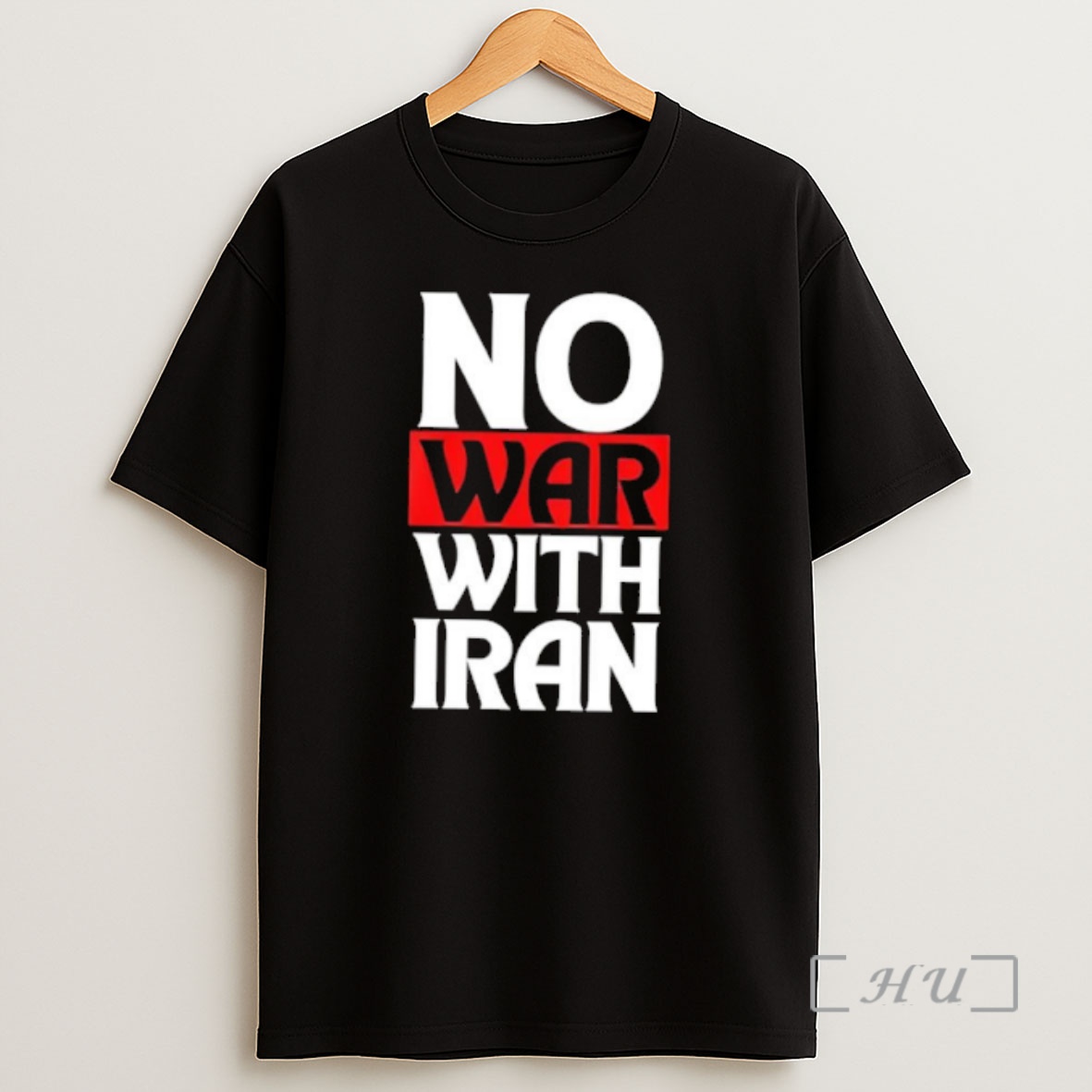 Officials No War With Iran Black And Red Graphic Shirt Sweatshirt Tee