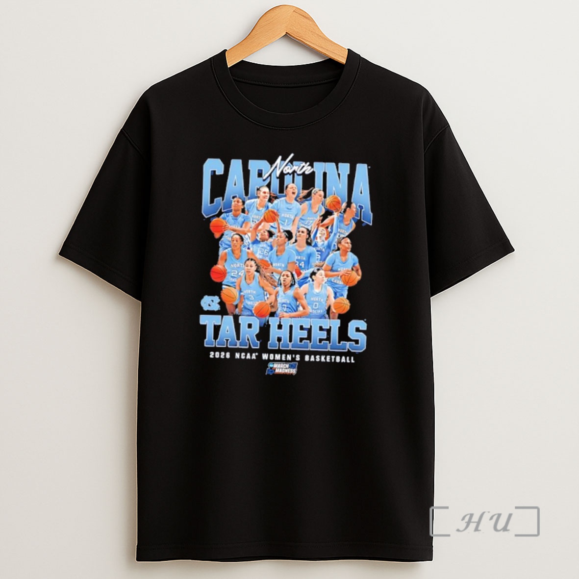 Officials North Carolina Tar Heels Womens Basketball Ncaa March Madness 2026 Shirt Sweatshirt Tee